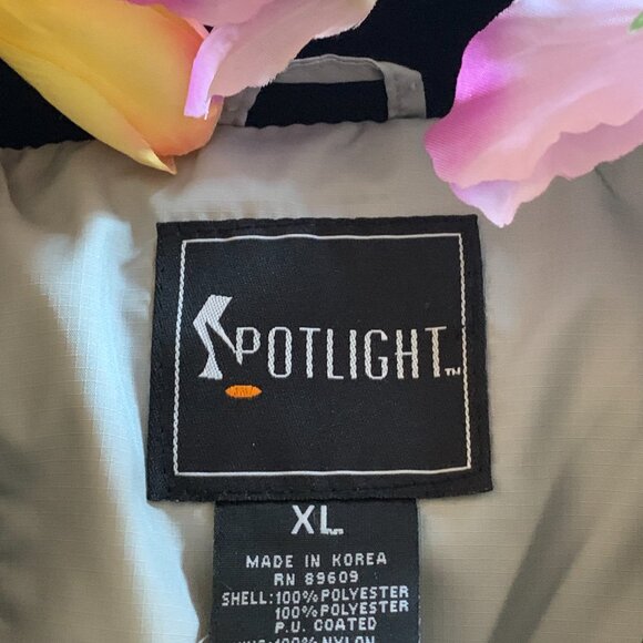 Men's XL U.S. Open Black Zip Up Jacket Vintage from 2001 with Original Tags - Picture 12 of 13